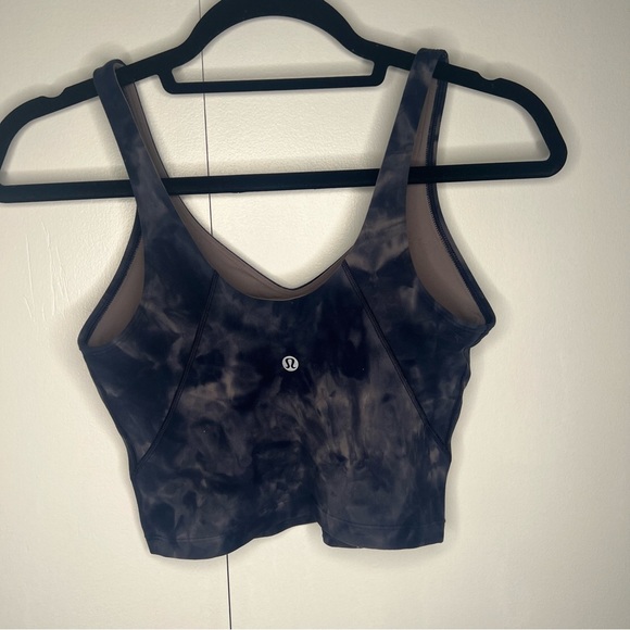 Lululemon Align Tank Top Navy Tie Dye - Picture 2 of 4